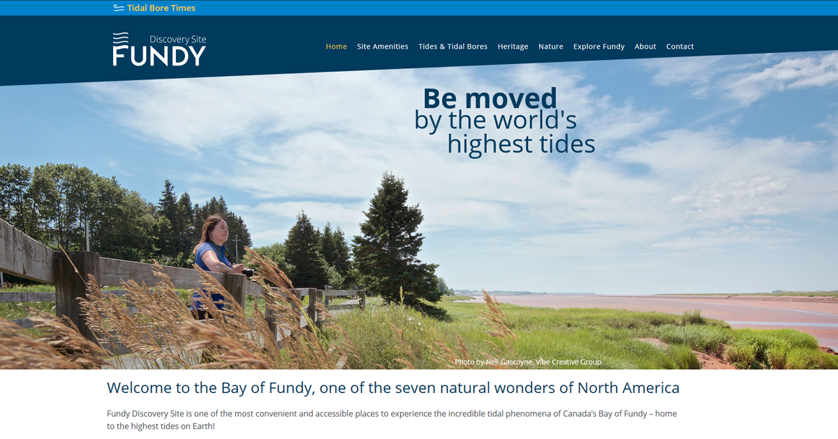 Discover & Experience the Bay of Fundy Tides